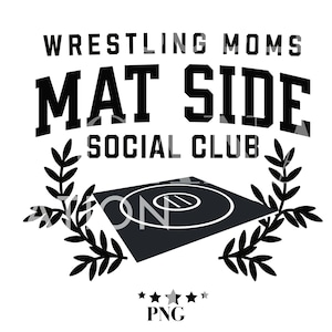 Lutte maman PNG, mat côté Social Club png catch SVG, sport mamans Png, catch Social Club SVG, catch Uv Dtf téléchargement numérique uniquement