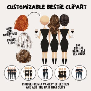 Custom Bestie Clipart Png Best Friend Design UV DTF Customizable Best Friend Quotes Messages Png Best Friends Quote Glass Can Sublimation