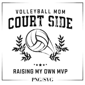 Volley-ball maman PNG, terrain côté Social Club Png, All Star volley-ball net SVG, téléchargement immédiat uniquement, volley-ball maman SVG, ligne latérale sport Png