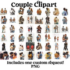 Couple Clipart Png Husband Wife Design UV DTF I Love You Quotes Spouse Messages Png Custom Black Couples Quote Glass Can Sublimation Design