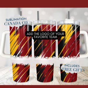 Custom Sports Team 40 Oz Tumbler Wrap,Hockey,Football,Baseball Logo Sublimation Tumbler Arizona Football League Instant DIGITAL ONLY
