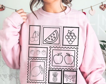 Sommer Obst Stempel Png Stempel Shirt Design Clipart Obst Erdbeere Kirsche png Stempel Zitronen Blaubeere Plotter, Farmers Market Design Download