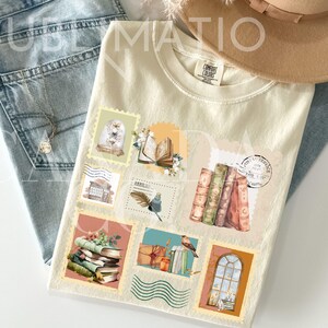 Design de camisa de carimbo para amantes de livros Svg Clipart Camisas de livros da moda png Carimbo literário Svg, design de carimbo fofo para download para bibliotecários, amantes de livros