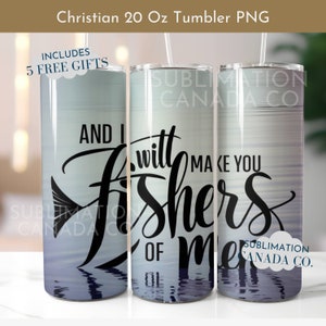 Christian Men Tumbler Wrap Png 20 Oz Fischer von Männern Tumbler Wrap Digitales Design Nur Bibelverpackung Download Mann Gottes Png 20 Oz Tumbler Wrap