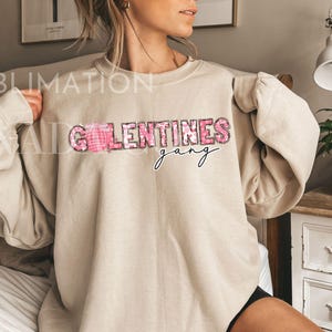Galentines Png, Valentines Affirmations, Valentines Svg, Coquette Aesthetic Galentines Clipart, XOXO Png, Tshirt sublimatie, Galentines Gang