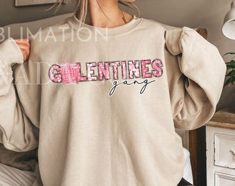 Galentines Png, Valentines Affirmations, Valentines Svg, Coquette Aesthetic Galentines Clipart, XOXO Png, Tshirt Sublimation,Galentines Gang