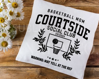Basketball Mom PNG, Side Line Social Club png Basketball Net  jpeg, Digital Download Only, Funny Basketball Png, Sports Png Instant Download