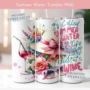 Divertido verano agua vaso envoltura png verano envuelve 20 oz vaso png vino diseño vaso envuelve verano vibraciones diseño digital descargar sólo