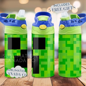 Anpassbare 325 ml Jungen Videospiel Tumbler Wraps für Fliptop Tumbler Fun Kinder Tumbler Wraps 12 oz DIGITAL DESIGN NUR 12 oz personalisieren Wrap
