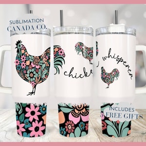 Emballage de 40 oz poulet drôle, 40 oz, emballage de 40 oz poulet Whisperer, sublimation téléchargement PNG NUMÉRIQUE instantané SEULEMENT 40 oz poulet Png