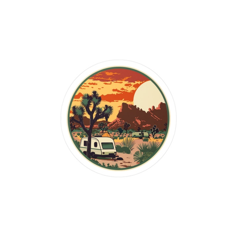 Swothwest Sticker Camping Sticker I Desert Sticker I Southwest Sticker I Joshua Tree I RV ...