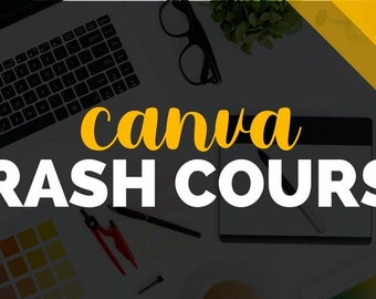 Canva - Crash Course - How to Guide with Master Resell Rights (MRR) and Private Label Rights (PLR) - done for you (dfy) digital product