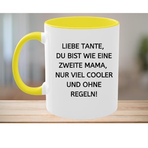 Beste Tante Tasse mit Spruch – Lustiges Geschenk für Tante – Tante Geburtstagsgeschenk - Weihnachtsgeschenk - Muttertag geschenk