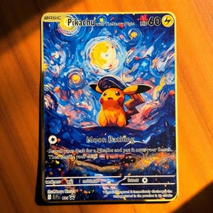Golden Metal Card - Anime - Starry - Cute Gift for Couples, Boyfriends, Girlfriends, Holidays, Anniversary, Romantic Occasions