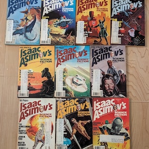 Asimov SF Magazine Vintage Lots