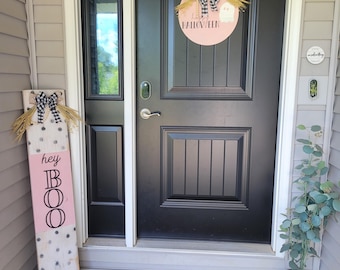 Porch Leaner, Door Sign, halloween, fall, wood decor, porch decor, painted sign, halloween decor, fall decor