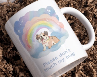 Bulldog funny mug, sloth mug, funny gift, funny mug, funny mugs, mug, coffee cup, funny gifts, gift for her, christmas gift, birthday gift