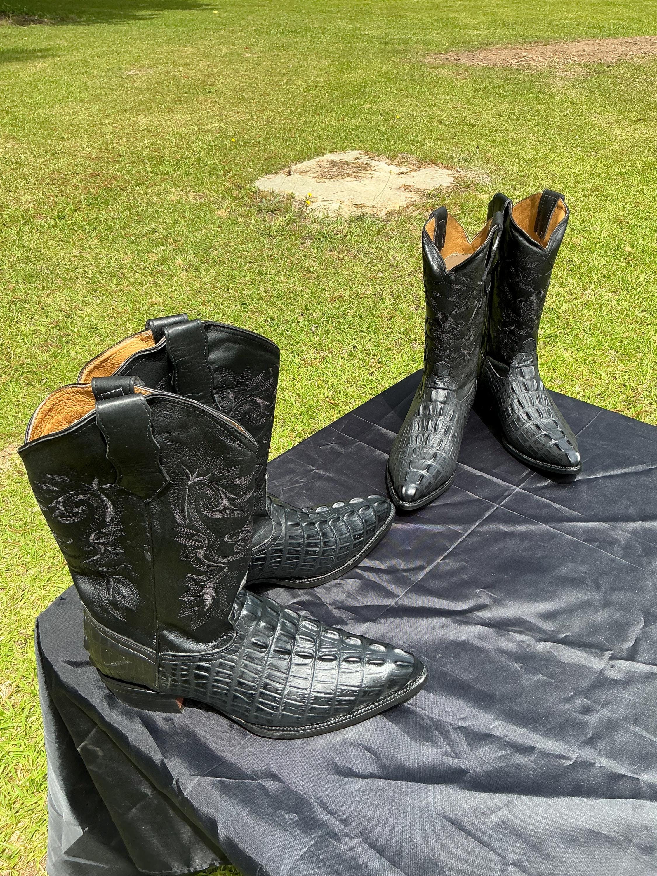 COPY - Custom-Made Alligator Lucchese Men\'s Cowboy Boots Lucchese Men main image 2