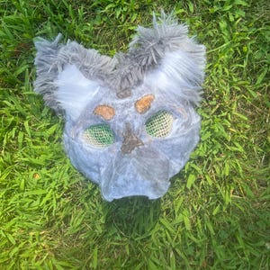 Therian dog Mask felted