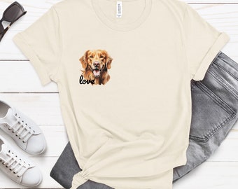 Golden Retriever Dog Love Shirt, Dog Life, Golden Retriever, Love Dog Shirt, Best Dog Shirt, Dog Mom Shirt