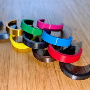 5 lub 10 kolorowych markerów do butelek na specjalne okazje, urodziny, imprezy – drukowane w technologii 3D, odpowiednie do butelek na piwo, PET i innych