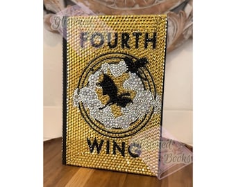 Bedazzled Fourth Wing With Rhinestones Special Edition Book