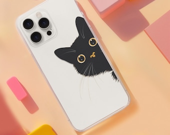 Multiple Designs - Curious Cute Cats Phone Case / Phone Cover - Cats Being Cats Designs - iPhone & Samsung