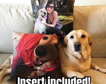 Custom photo pillow