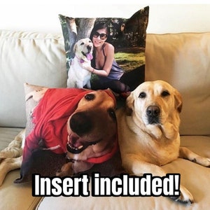 Custom photo pillow
