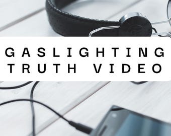 Christian Gaslighting Recovery Pack | Grounding Tools + Faith-Based Audio + Printable Workbook