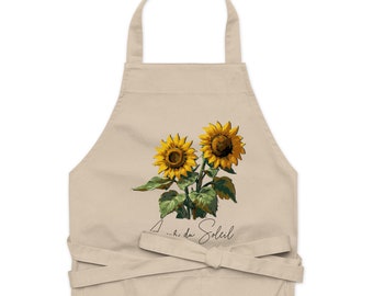 Schürze aus Bio-Baumwolle Sunflower02 Amour du Soleil 009
