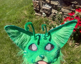 Alien Cat Therian Mask