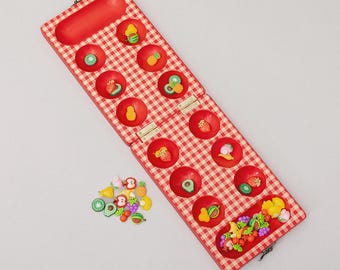 Colorful Fruit Themed Mancala Board Game