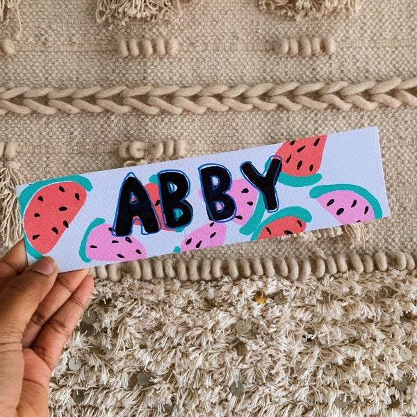 Custom Bookmark Party Favor Classroom Bridesmaid Gift for Kids