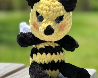 Bumble Bee Bear Crochet Pattern - ***Pattern Only***