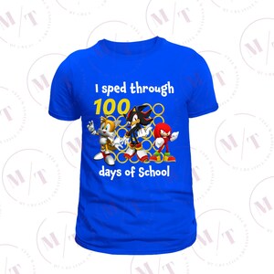 Shadow 100 jours d'école FICHIER PNG UNIQUEMENT