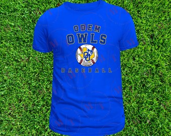 Odem Owls Baseball PNG File