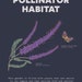 Native Plant Garden Sign | Pollinator Habitat Sign | Pollinator Garden ...