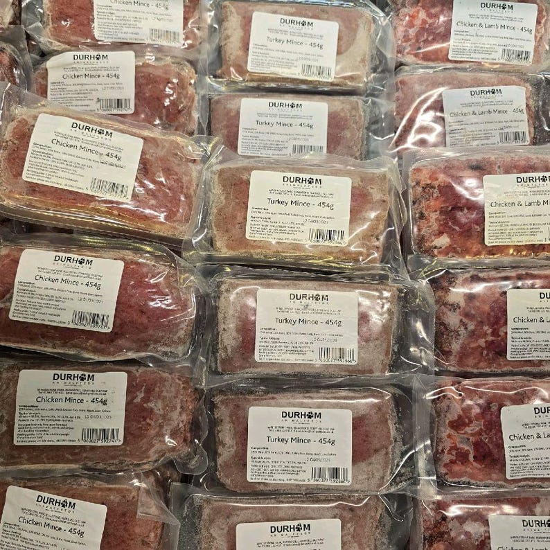 Durham Raw Dog Food – Meat Variety Pack, 454g - Etsy UK