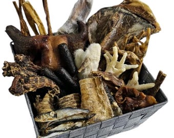 40 Item Natural Dog Treat Variety Mixed Box