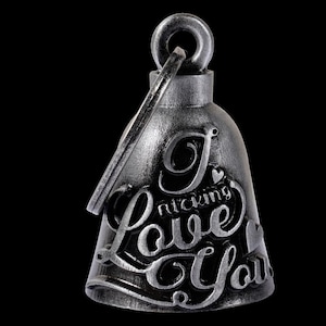 3D Motorcycle Guardian Bell: Good Luck Charm, Ride Safe