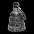 3D Motorcycle Guardian Bell: Good Luck Gremlin Biker Charm