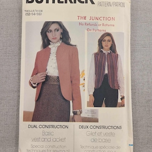 Butterick 4505 Women&#39;s Sewing Pattern Circa 1970s