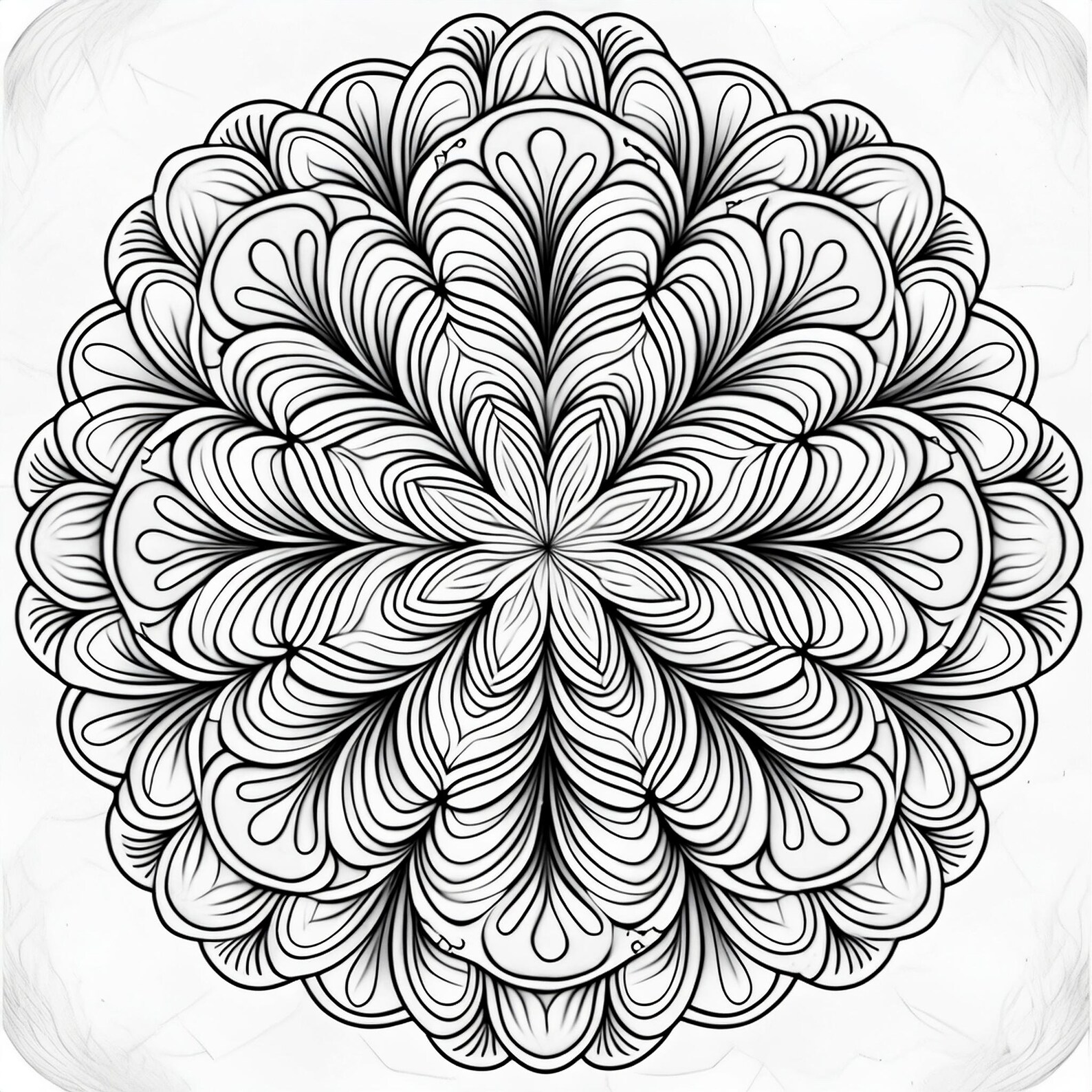 12 Mandala Coloring Pages for Adults Intricate Mandala Designs ...