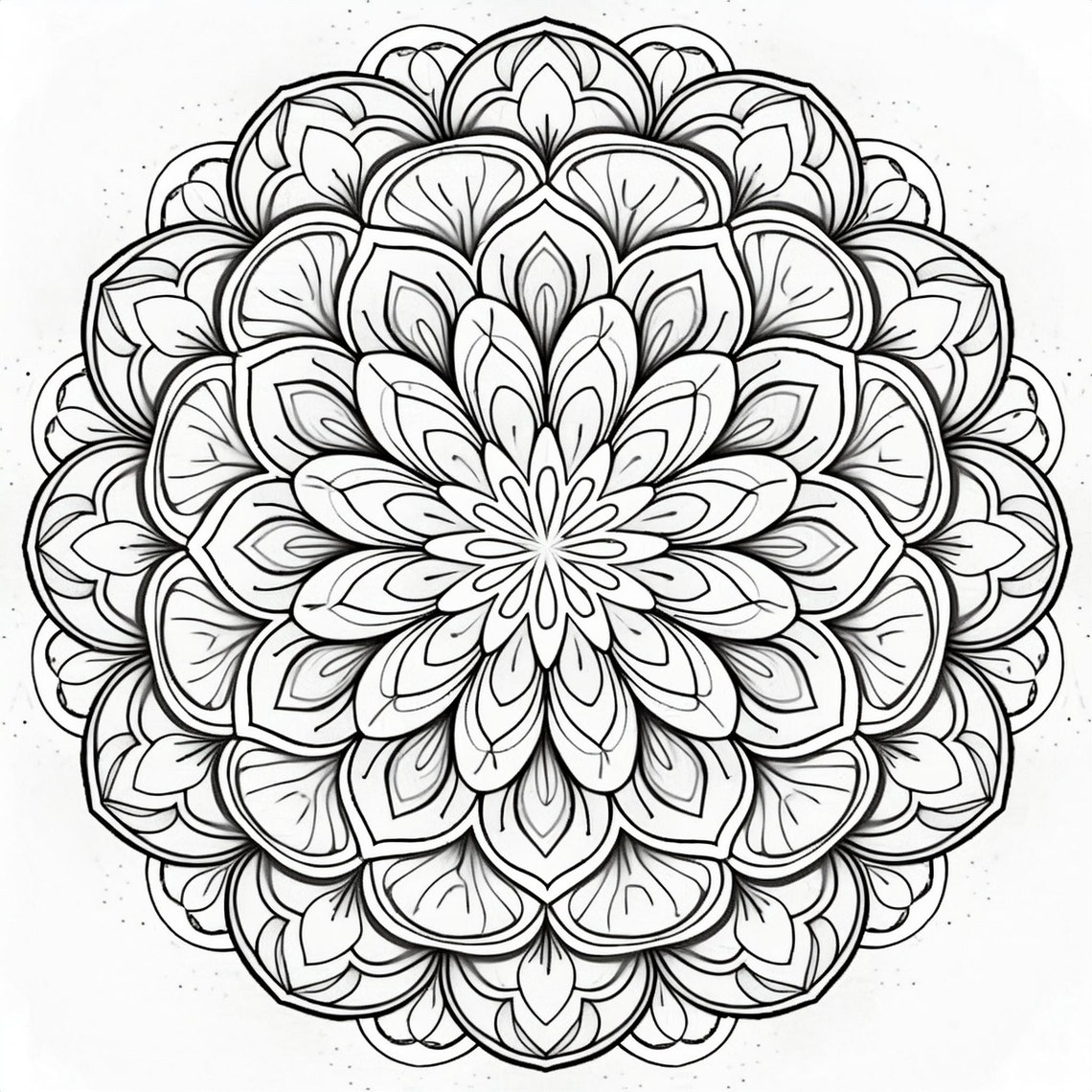 12 Mandala Coloring Pages for Adults Intricate Mandala Designs ...