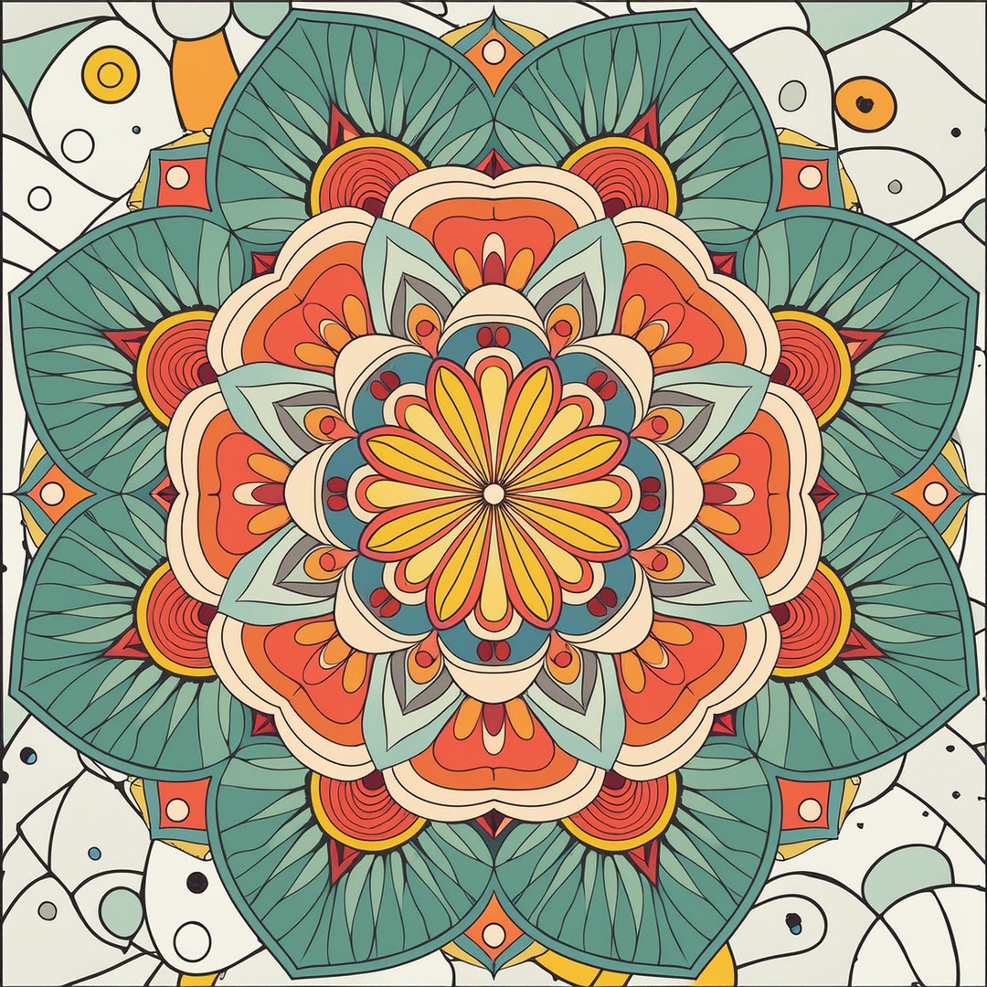 12 Mandala Coloring Pages for Adults Intricate Mandala Designs ...