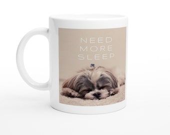 Taza de cerámica para cachorros de 11 oz