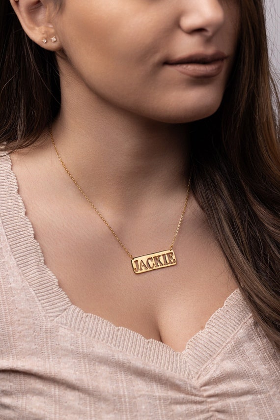 Pieces - Collana Placcata Oro 18 K Con Pendente E Confezione Regalo - Foto 8