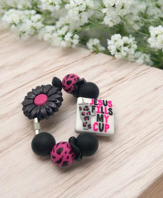 Religious tumbler charm, Stanley cup charm, tumbler accessories