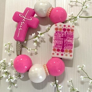 Religious Tumbler Charm, Stanley Accessories